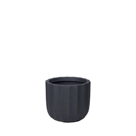 ΚΑΣΠΩ FIBERCLAY ΜΑΥΡΟ ΓΡΑΝΙΤΗ ΚΙΟΝΑΣ ΚΟΝΤΟ ΜΙΚΡΟ - Φ29x25cm