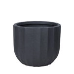 ΚΑΣΠΩ FIBERCLAY ΜΑΥΡΟ ΓΡΑΝΙΤΗ ΚΙΟΝΑΣ ΚΟΝΤΟ ΓΙΓΑ - Φ55.5x46.5cm
