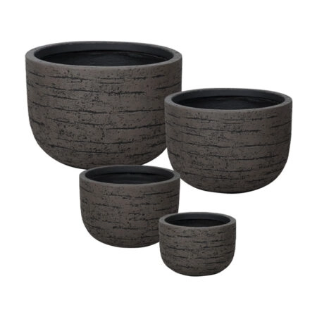 ΚΑΣΠΩ FIBERCLAY ΣΕΤ/4 ΚΑΦΕ ΚΡΑΚΕΛΕ ΓΑΒΑΘΑ ΚΟΝΤΟ - S:Φ27x18.5, M:Φ35x24, L:Φ43x30, XL:Φ53x37cm 24/ΠΑΛ - Κασπω