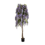 WISTERIA PURPLE 20682 Τεχνητό Διακοσμητικό Δέντρο Μωβ Βιστερία Μ60 x Π60 x Υ180cm