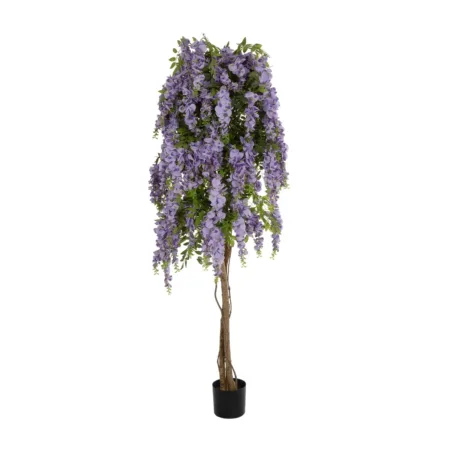 WISTERIA PURPLE 20682 Τεχνητό Διακοσμητικό Δέντρο Μωβ Βιστερία Μ60 x Π60 x Υ180cm
