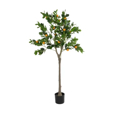 ORANGE TREE 21109 Τεχνητό Διακοσμητικό Δέντρο Πορτοκαλιά Μ90 x Π70 x Υ160cm - Τεχνητα Καρποφορα δέντρα