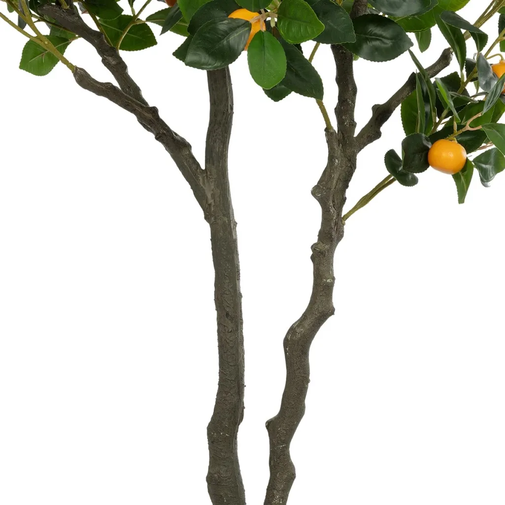 ORANGE TREE 21110 Τεχνητό Διακοσμητικό Δέντρο Πορτοκαλιά Μ110 x Π80 x Υ200cm