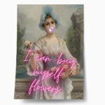 Πόστερ ALTERED ART I CAN BUY MYSELF FLOWERS 2