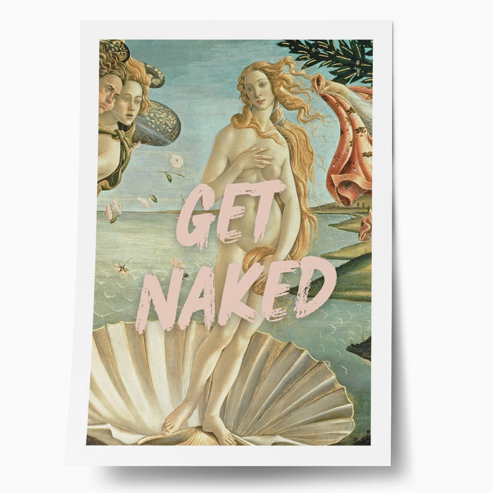Πόστερ ALTERED ART GET NAKED