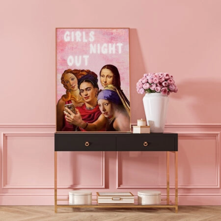 Πόστερ ALTERED ART GIRLS NIGHT OUT - Φρασεις - Κείμενο