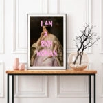 Πόστερ ALTERED ART I AM A RICH WOMAN