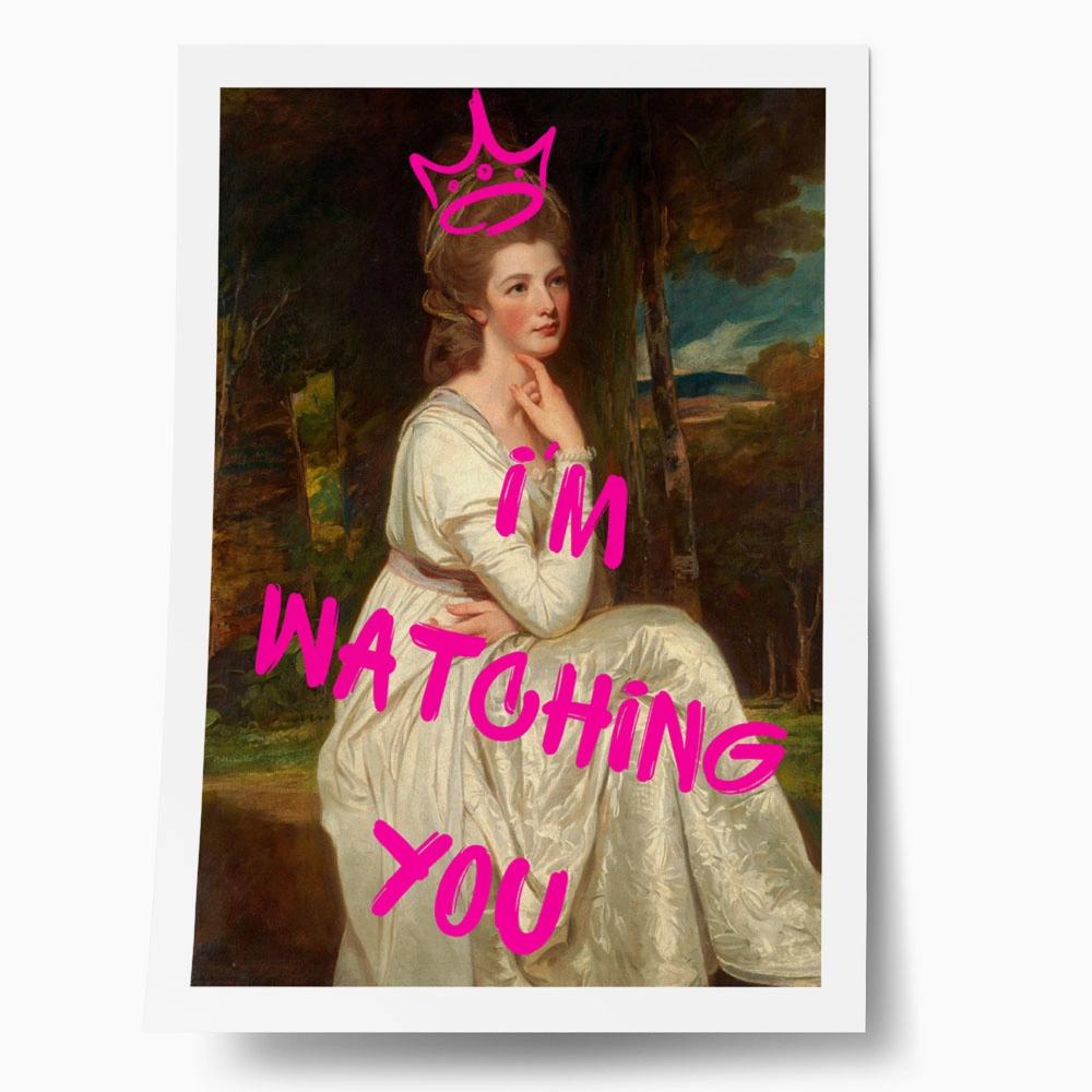 Πόστερ ALTERED ART I AM WATCHING YOU