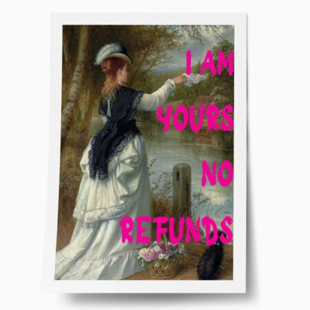 Πόστερ ALTERED ART I AM YOURS - Φρασεις - Κείμενο Sticky 1