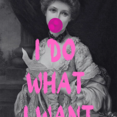 Πόστερ ALTERED ART I DO WHAT I WANT 2 - Φρασεις - Κείμενο Sticky 3