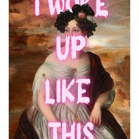 Πόστερ ALTERED ART I WOKE UP LIKE THIS - Φρασεις - Κείμενο Sticky 3