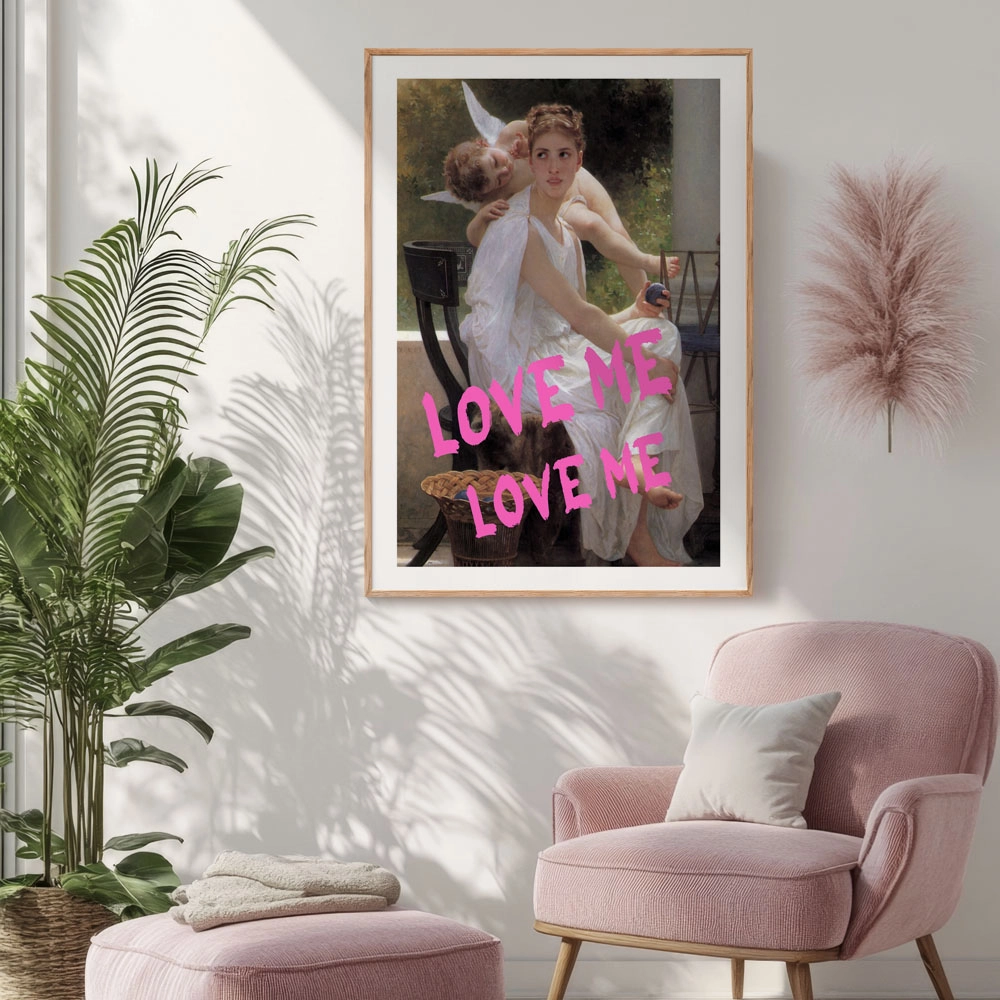 Πόστερ ALTERED ART LOVE ME