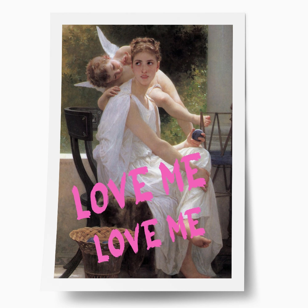 Πόστερ ALTERED ART LOVE ME