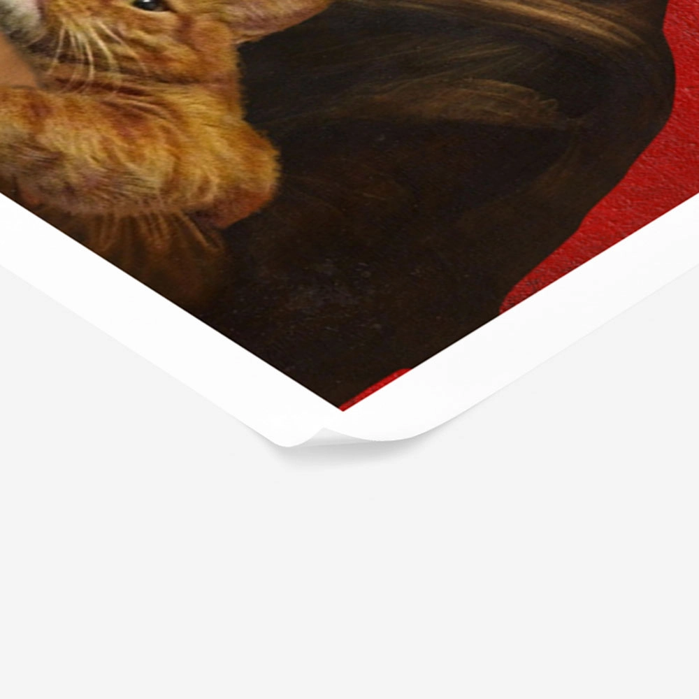 Πόστερ ALTERED ART MONA AND I LOVE CATS