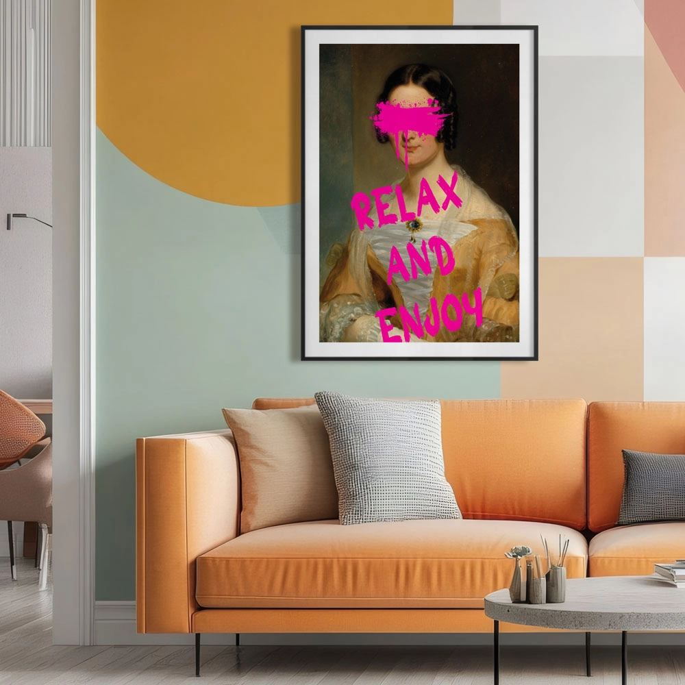Πόστερ ALTERED ART RELAX AND ENJOY