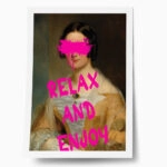 Πόστερ ALTERED ART RELAX AND ENJOY