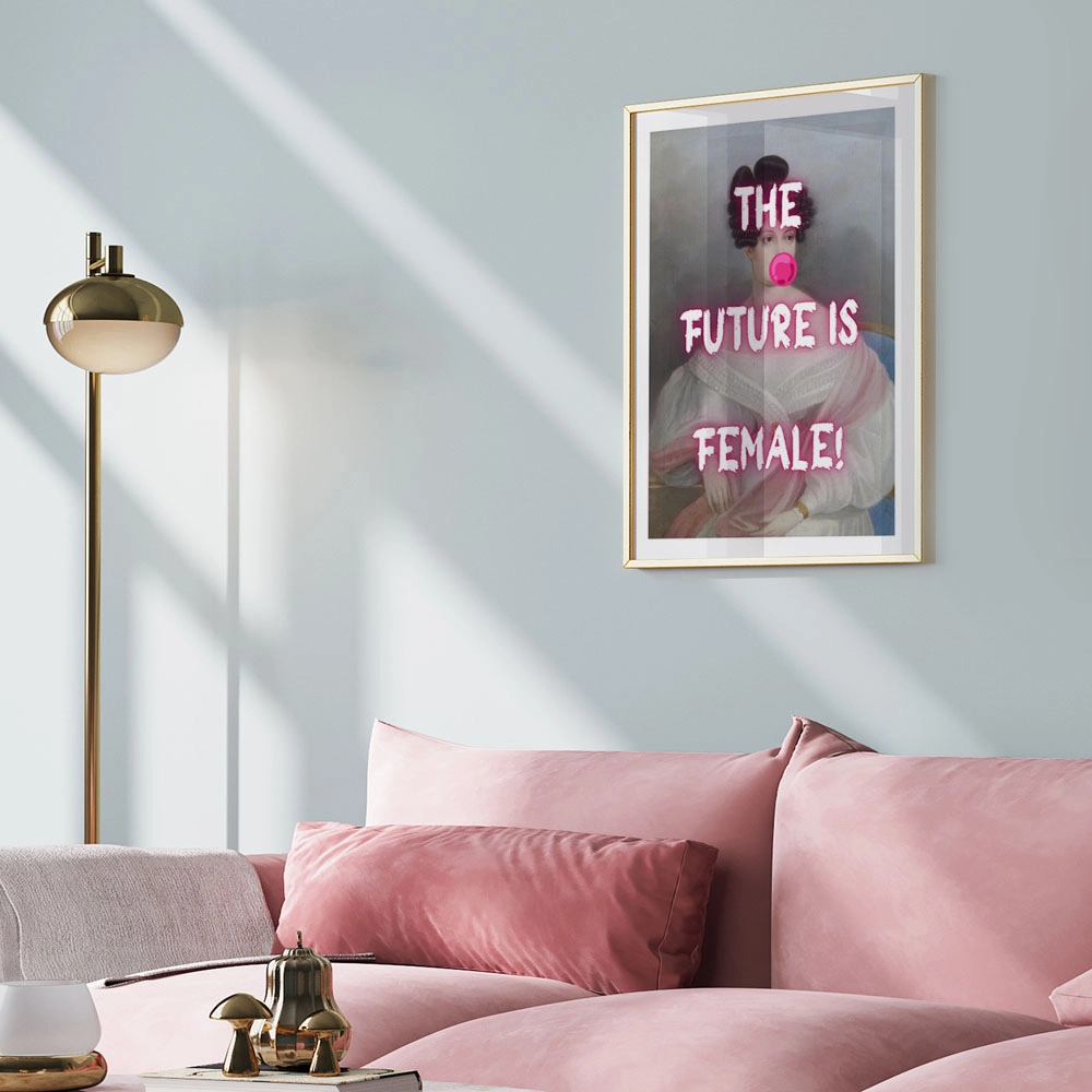 Πόστερ ALTERED ART THE FUTURE IS FEMALE