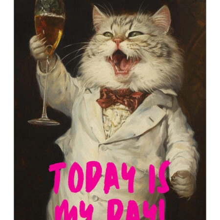 Πόστερ ALTERED ART TODAY IS MY DAY - Ζωα Sticky 3