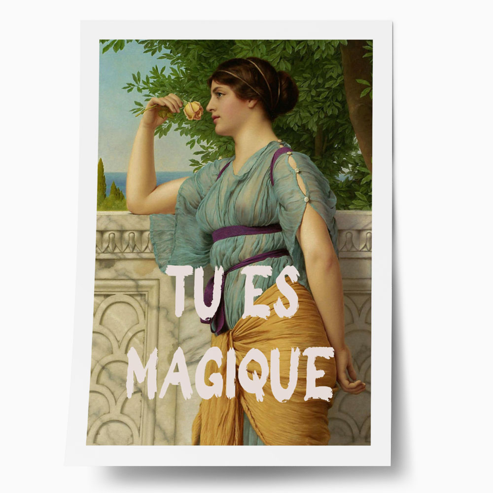 Πόστερ ALTERED ART TU ES MAGIQUE