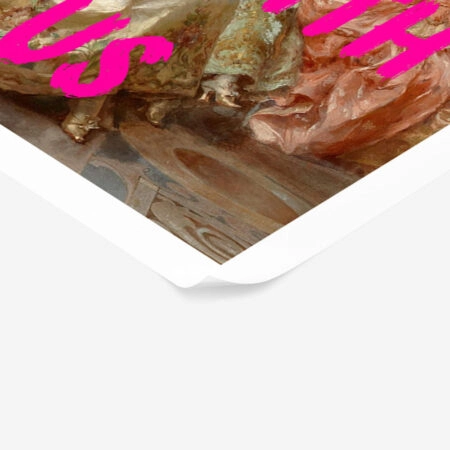 Πόστερ ALTERED ART YOU CANT SIT WITH US - Φρασεις - Κείμενο Sticky 2