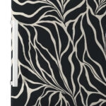 Αυτοκόλλητο ψυγείου BLACK LEAVES