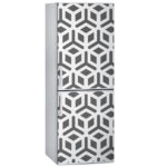 Αυτοκόλλητο ψυγείου GEOMETRIC CUBES
