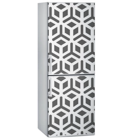 Αυτοκόλλητο ψυγείου GEOMETRIC CUBES - Αλλα