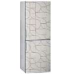 Αυτοκόλλητο ψυγείου GEOMETRICAL ABSTRACT BEIGE PATTERN