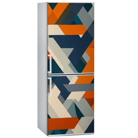 Αυτοκόλλητο ψυγείου GEOMETRICAL ABSTRACT LINES - Αλλα