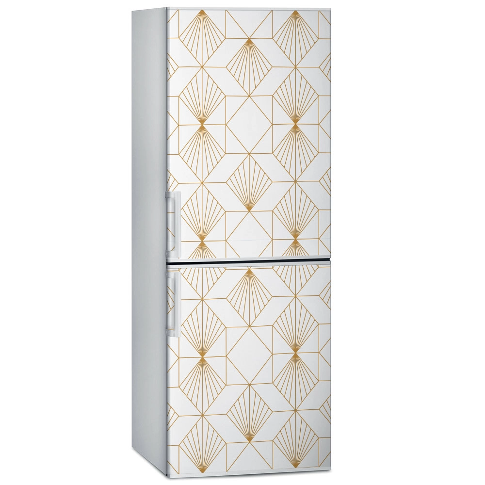 Αυτοκόλλητο ψυγείου GEOMETRICAL LUXURY RHOMBUSES