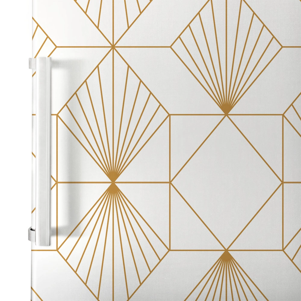 Αυτοκόλλητο ψυγείου GEOMETRICAL LUXURY RHOMBUSES