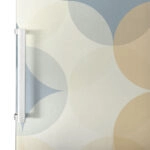 Αυτοκόλλητο ψυγείου GEOMETRICAL PASTEL CIRCLES