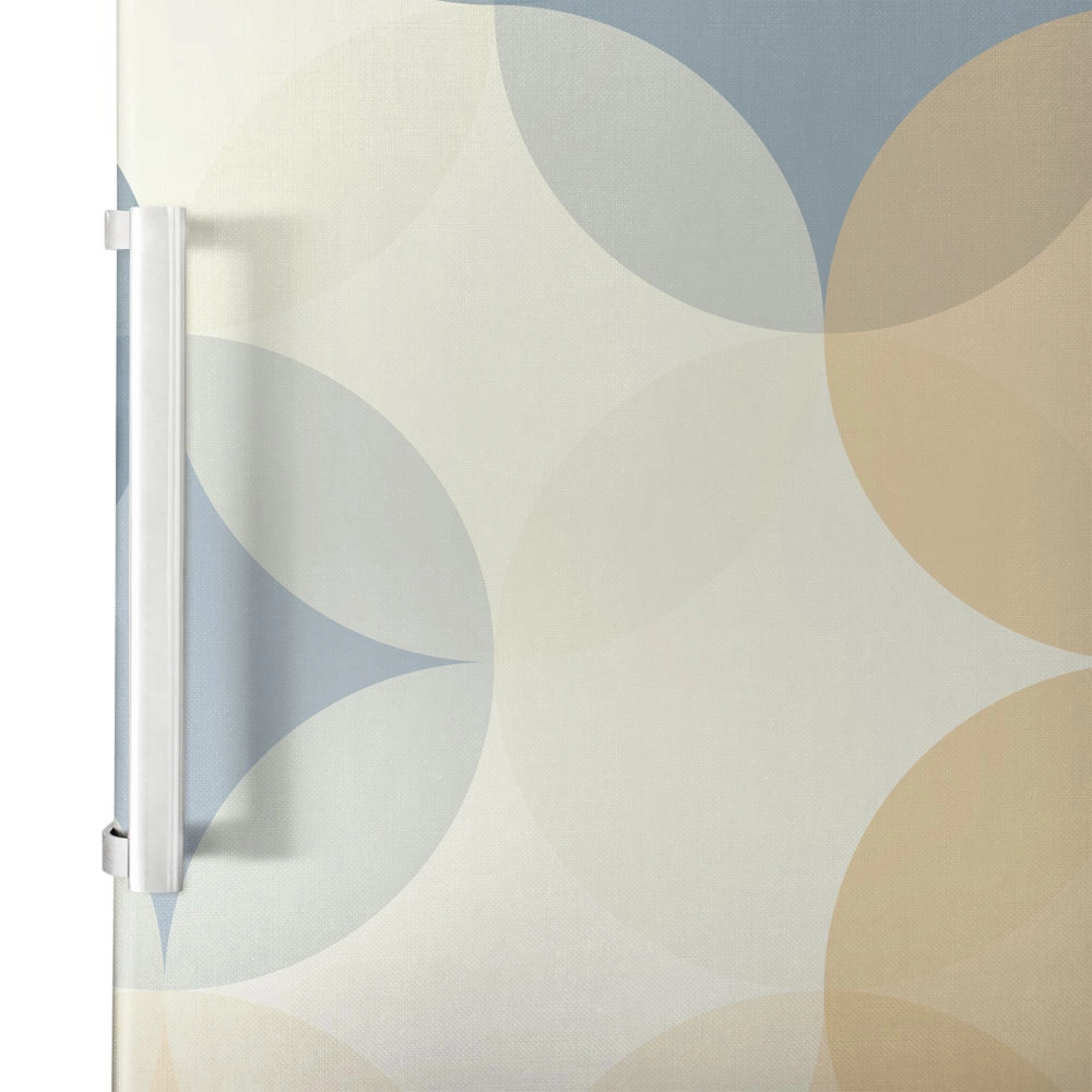 Αυτοκόλλητο ψυγείου GEOMETRICAL PASTEL CIRCLES