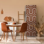 Αυτοκόλλητο ψυγείου GEOMETRICAL RETRO PATTERN