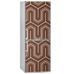 Αυτοκόλλητο ψυγείου GEOMETRICAL RETRO PATTERN