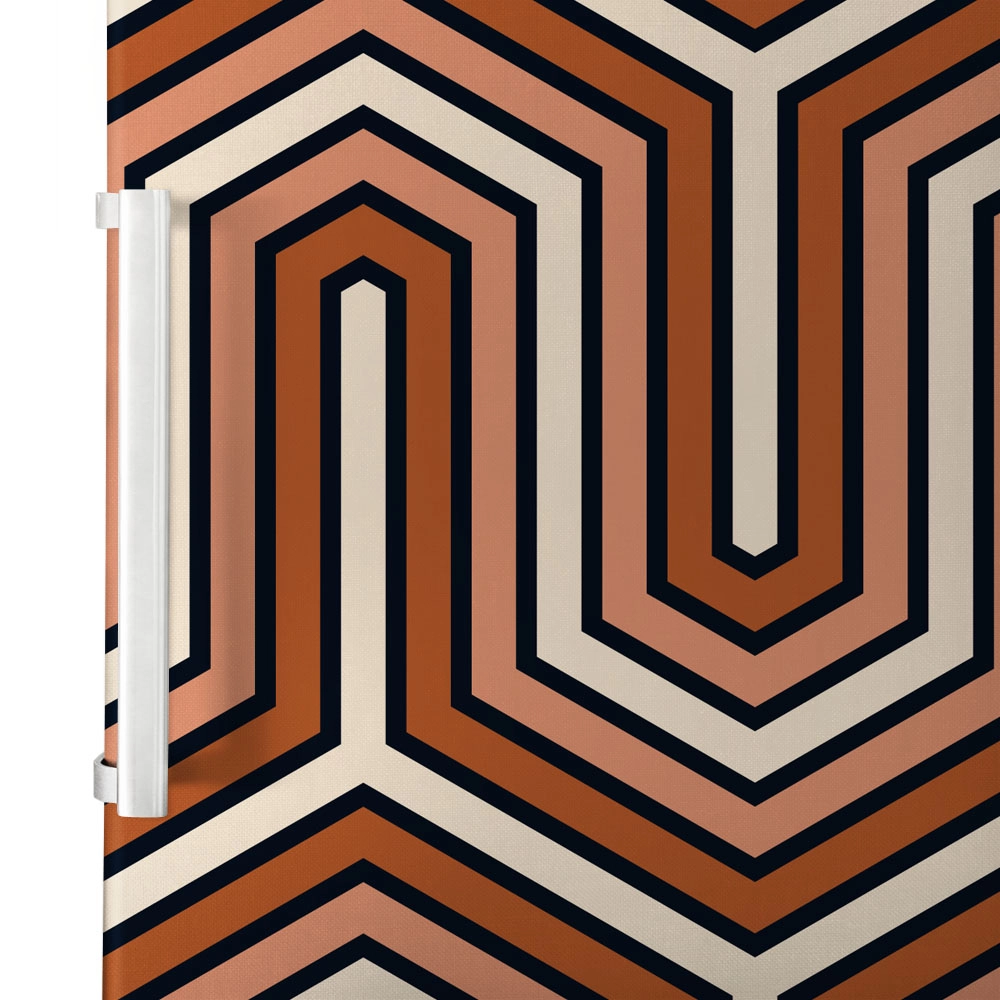 Αυτοκόλλητο ψυγείου GEOMETRICAL RETRO PATTERN