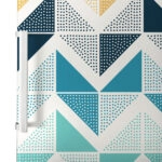 Αυτοκόλλητο ψυγείου GEOMETRICAL ZIG ZAG