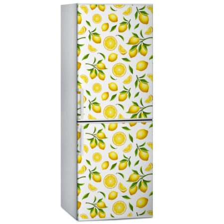 Αυτοκόλλητο ψυγείου LEMONS - Food and Drink