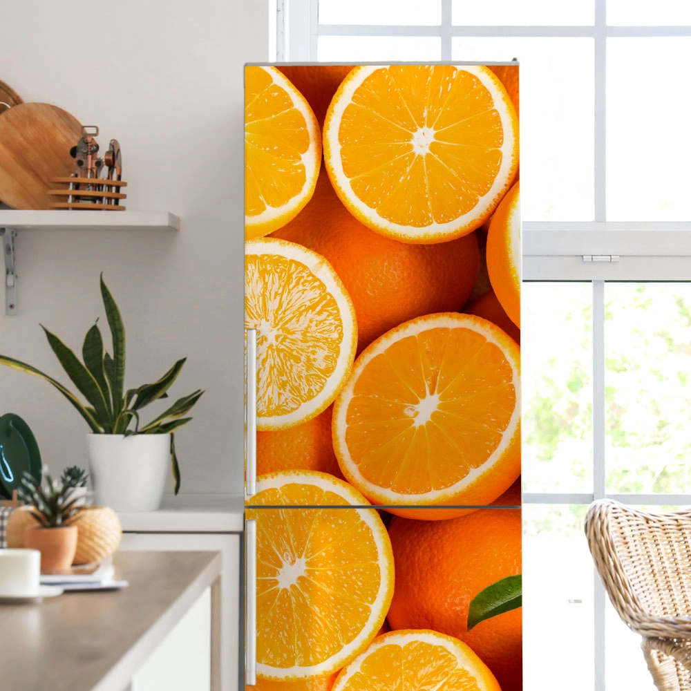 Αυτοκόλλητο ψυγείου ORANGES 2