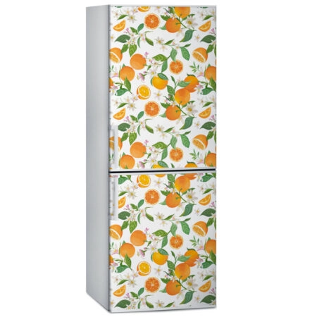 Αυτοκόλλητο ψυγείου ORANGES - Food and Drink