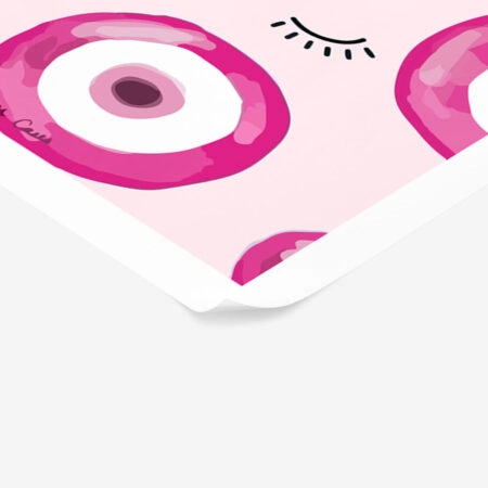 Πόστερ PINK EYES - Abstract - Αφηρημένα Sticky 2