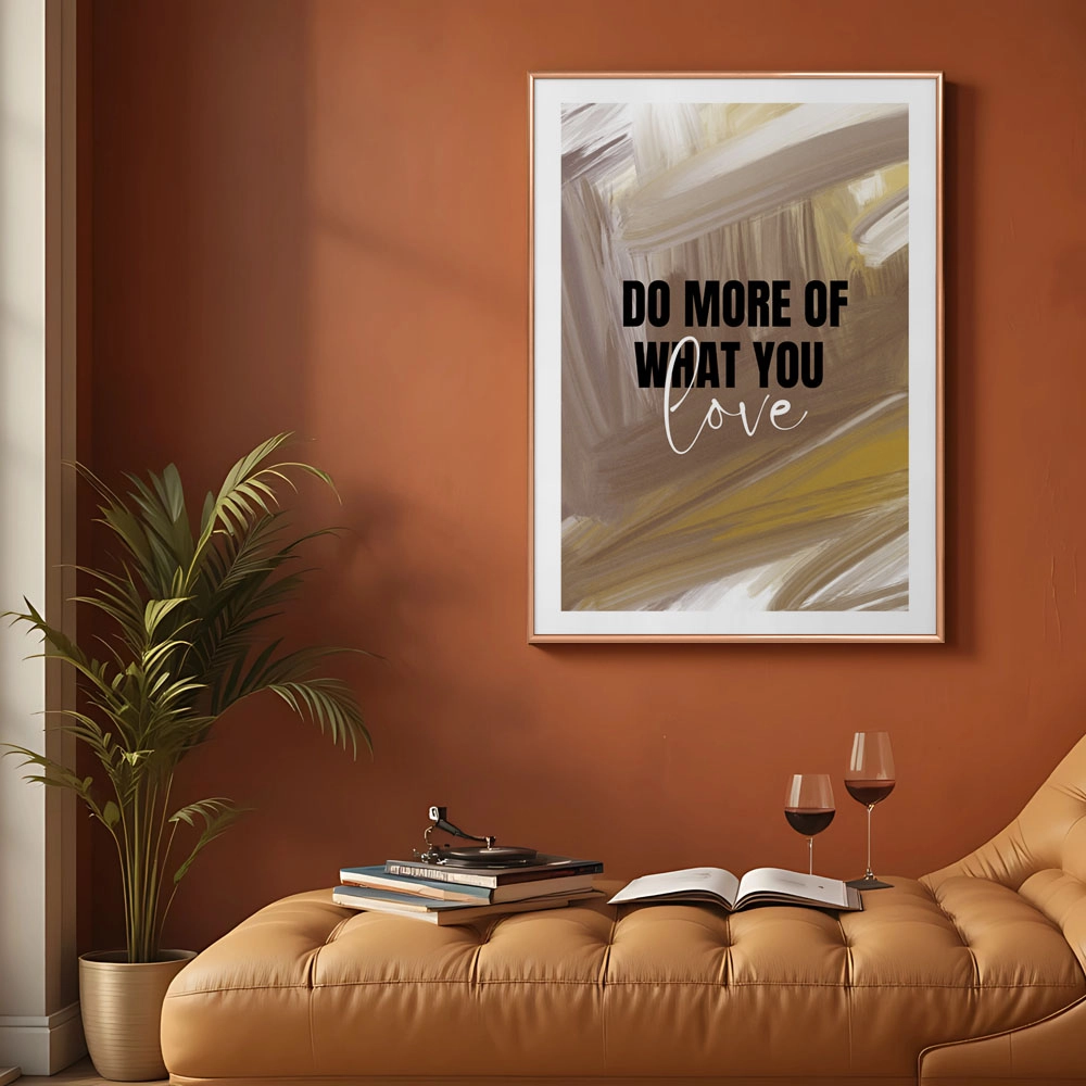 Πόστερ RETRO TRENDY DO MORE OF WHAT YOU LOVE