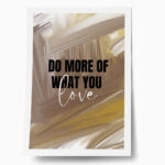Πόστερ RETRO TRENDY DO MORE OF WHAT YOU LOVE