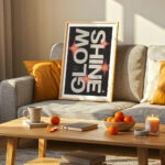 Πόστερ RETRO TRENDY GLOW SHINE
