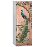 Αυτοκόλλητο ψυγείου VINTAGE PEACOCK