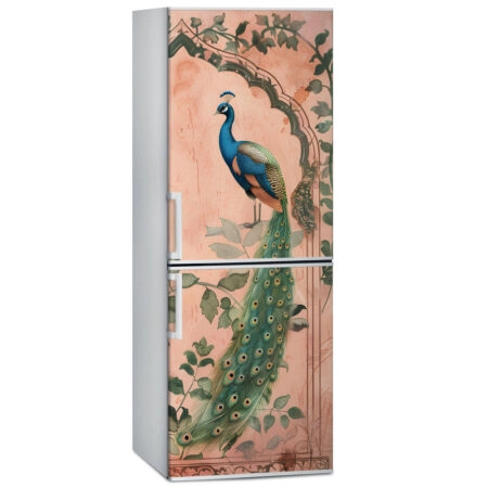 Αυτοκόλλητο ψυγείου VINTAGE PEACOCK - Αλλα
