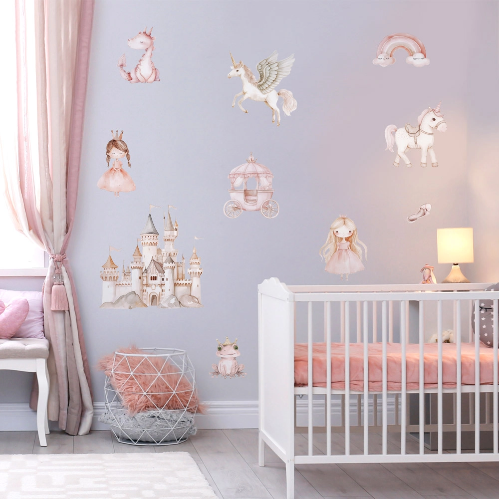 Αυτοκόλλητο τοίχου WATERCOLOR FAIRYTALE 2