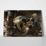 Πινακας σε καμβά JOAQUIN SOROLLA - AND THEY STILL SAY FISH ARE EXPENSIVE