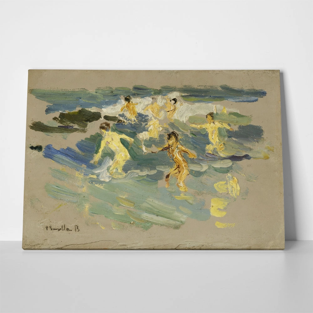 Πινακας σε καμβά JOAQUIN SOROLLA - BEACH AT VALENCIA