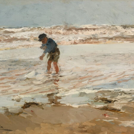 Πινακας σε καμβά JOAQUIN SOROLLA - EL NINO DE LA BARQUITA - Sorolla Joaquin Sticky 6